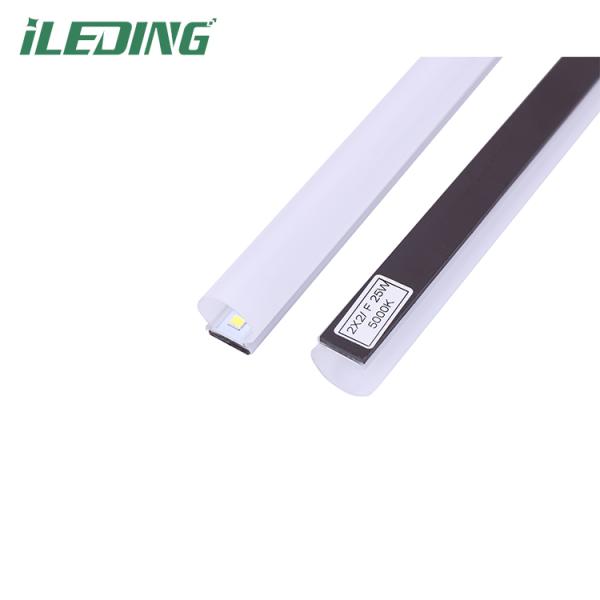 White Magnetic Linear Troffer Retrofit LED Linear retrofit Kit with Color Rendering Index Ra 80