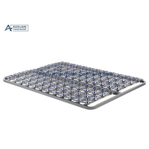 China Queen Strong Load Bearing Slat Bed Frame With Plastic Plots on sale