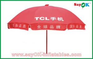 Cheap Pop Up Sun Shade Tent Advertising Red Sun Umbrella for sale