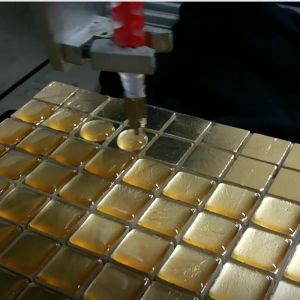 Marble Mosaic Mesh Glue Dispenser with Versatile Ratio L1500xw1200xh1500mm 1 1