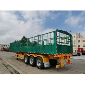 CIMC Factory Direct Fence Truck 3 Axle 40 Feet Sidewall Multi-Purpose Semi
