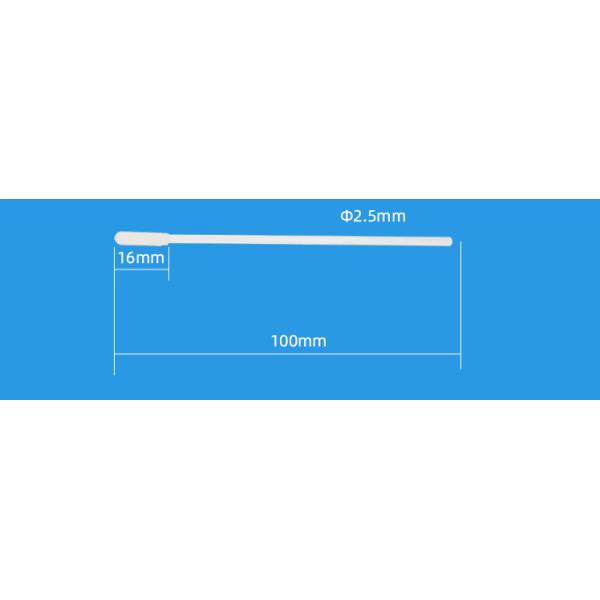 Disposable Polyurethane Foam Swab Sponge Swab 100mm 1 Person