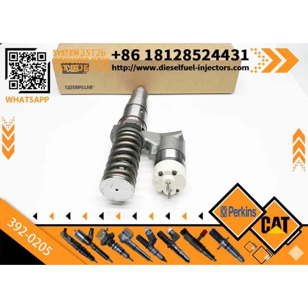 Quality Excavator Common Rail Fuel Injector 392-0205 392-0206 Injection Valves for 3508 3512 3516 Engine wholesale