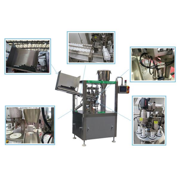 Automatic Soft Plastic Tube Filling Sealing Machine