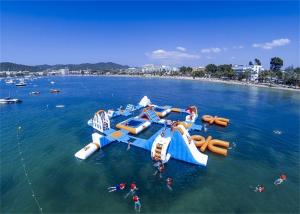China Professional Huge Inflatable Water Park / Inflatable Sea Water Park For Event on sale