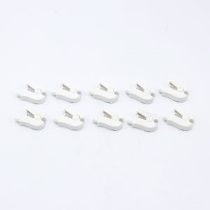 Plastic Metal ECG Machine Accessories , Reusable Banana Pinch Adapters