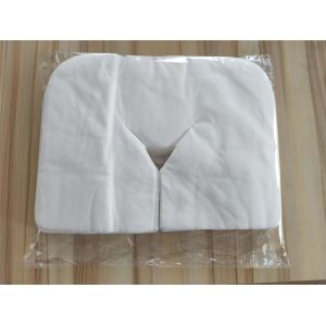50gsm White Disposable Face Cradle Cover Spunlance Nonwoven