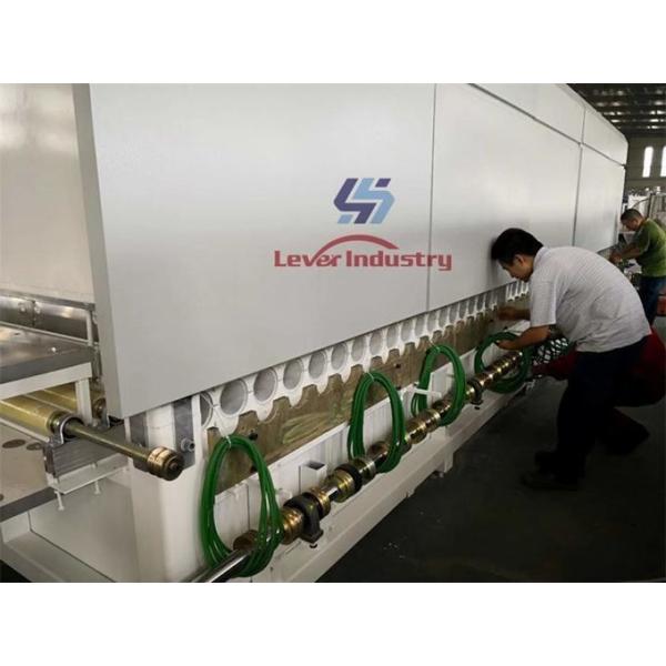 Two Heating Chambers Tempered Glass Making Machine coated glass tempering furnace
