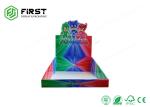 Full Color Printing Customized Foldable Corrugated PDQ Paper Counter Display For
