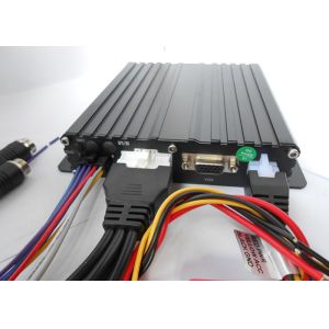 Intelligent 4ch Car DVR With Gps Tracking , Truck Taxi Bus Car Mobile DVR