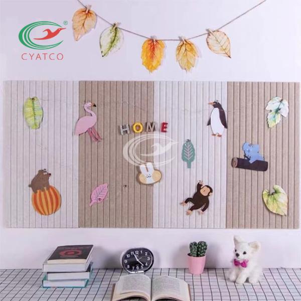 Durable Harmless PET Felt Panels Acoustic Multipurpose Noise Reduce