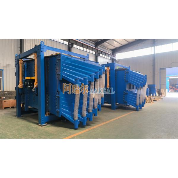 Quality Ceramic Proppant Industrial Gyratory Sifter 10-15 TPH Duplex Sieving Technology wholesale