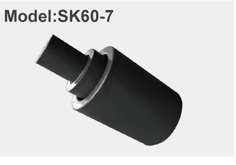 Quality SK60-7 Excavator Top Roller OEM 6-Bolt Flange wholesale