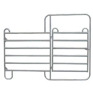 Round Pen Cattle 42*115mm Corral Panel Fence For Ranch