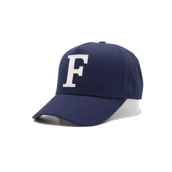 Quality Flat Peak Cap Cotton/Polyester Sweatband One Size Fits All/Custom Size wholesale