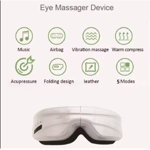 2 Hours Charging Time ABS Eye Massager with Air Pressure Function