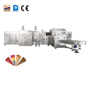 137 Baking Plate Automatic Cone Machine Sugar Cone Making Line