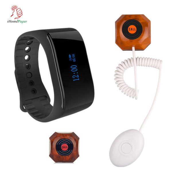 china wireless clinic nurse call system with nurse watch pager and patient bed