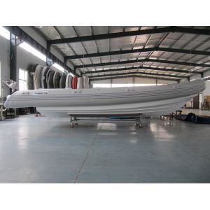 V - Shaped Bottom FRP rigid hull inflatable boats sports rib480A CE certificate