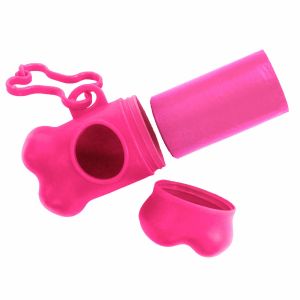 Biodegradable custom puppy waste bag printed scented poop bags