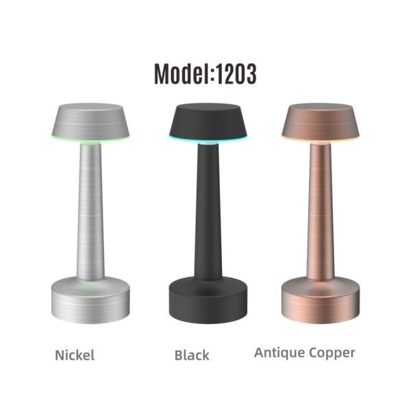 Wifi Smart Table Lamp, Modern Design App Control Waterproof Night Light for