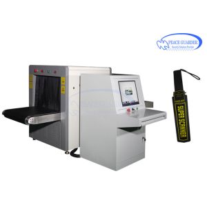 Exhibition Turn Key Security X Ray Baggage Scanner With Tunnel Size 650 * 500 Mm