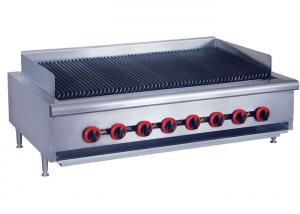China Counter Top Gas Char Broiler Durable Barbeque Gas Griller With Oil Collector on sale