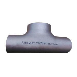 ASME B16.9 Alloy Steel Alloy 650 Seamless Pipe Fittings SCH10 Eaqul Tee