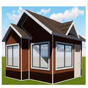 Customized Pre Fab Tiny House Home With Galvanized Steel Frame