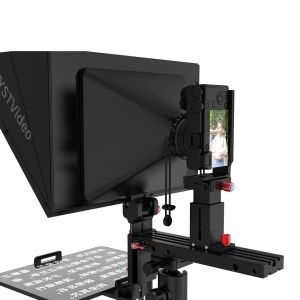 4-15 inch Mobile Phone/Tablet Prompting Teleprompter with Remote Control from