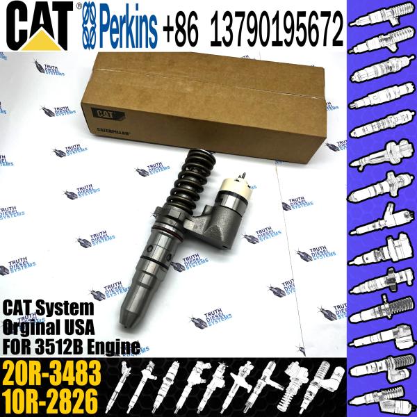 excavator Fuel Injector Assembly 20R-3477 20R-3483 20R-0849 20R-1264 20R-1275 20R-1278 20R-1283 For C-aterpillar 3512B