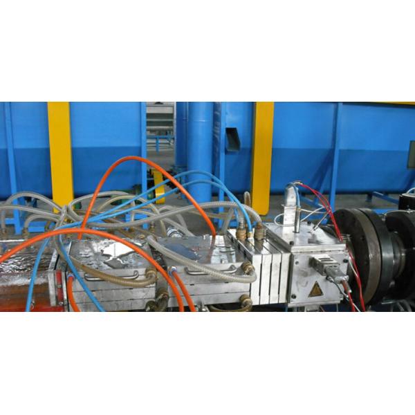 Twin screw super Plastic Profile Extrusion Line , Profile Extrusion Process