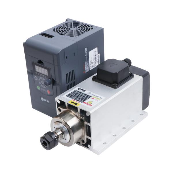 Affordable 220V/380V Voltage 3.5KW ER20 Air Cooled Square Spindle Motor with