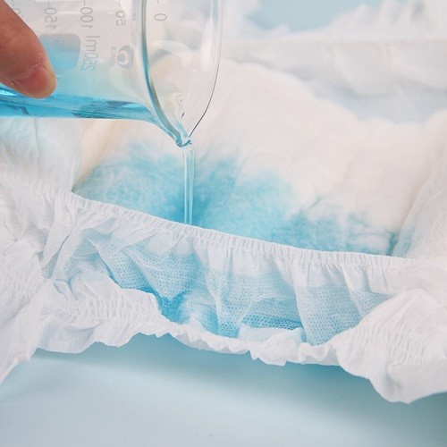 3D Leak Prevention Channel Disposable Adult Diaper Non Woven