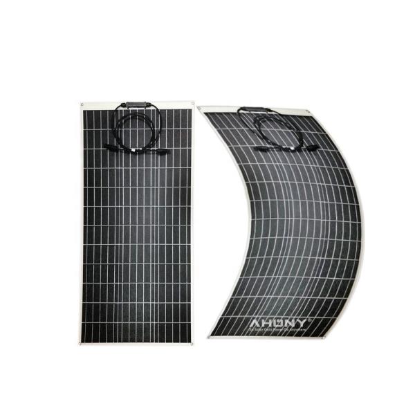 Quality 100w Flexible Mono Solar Panel RV System Semi Flex Monocrystalline Pv Module wholesale