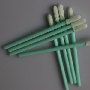 ESD Clean Room Cotton Swabs Anti Static Semiconductor Hard Disk Drive