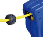 Goodyear LED lighted Connector Enclosed Driven Spring cord reel with double
