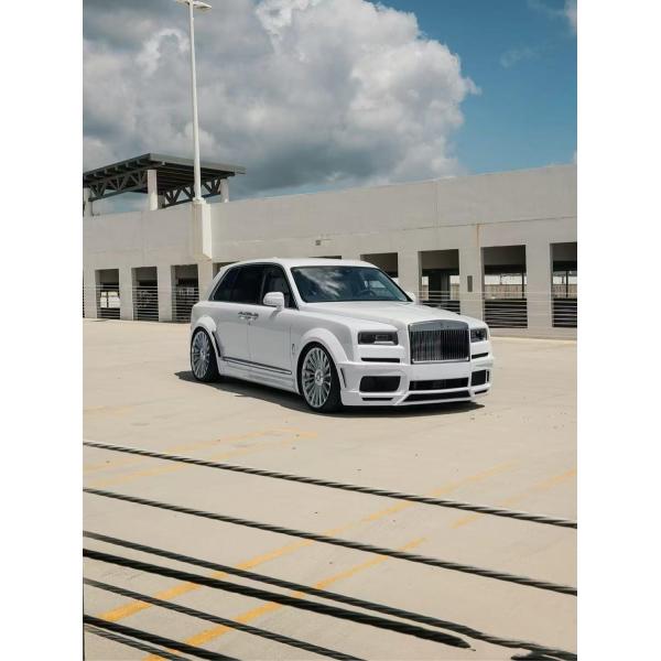 Black Cullinan Rolls Royce Body Kit NT Style Front And Rear Bumper Widebody Kit
