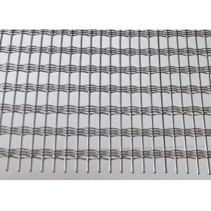 250cm Stainless Steel Screen Not Fragile Glass With Wire Mesh Inside 41.4% Gap