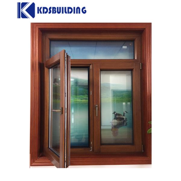 High Quality Luxury Bay Balcony Aluminum Inward Opening French Windows Casement For Home Bay Windows