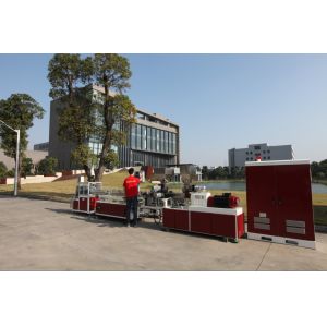 Double Screw Extruder Plastic Extrusion Machine Professional OEM / ODM Available