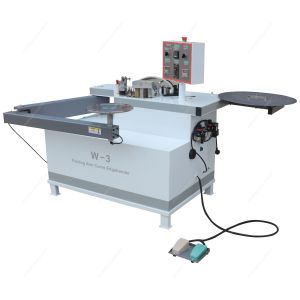 W3 Folding Arm Edge Banding Machine 175 kg Weight Curved and Straight Line
