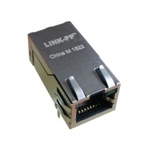 Cheap HFJT1-1GHP-L17RL / HFJT1-1GHP-L51RL Tab-Up Gigabit PoE / PoE+ Long Body RJ45 for sale