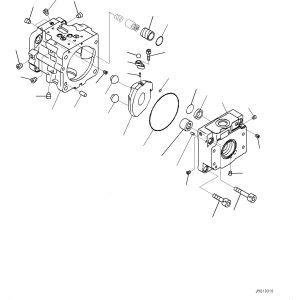 708-1T-00552 708-1T-01552 708-1T-04150 For Komatsu Bulldozer D39EX-22 D39PX-22