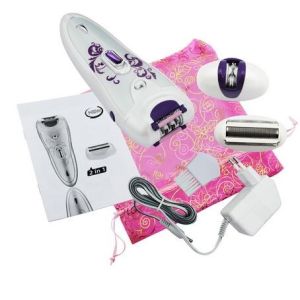 3 in 1 Ladies Depilator Shaver Safe Shaving of all body parts With LED and 2