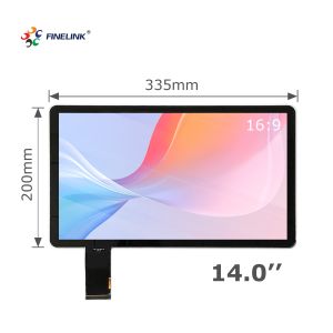 14 inch Capacitive Touch Panel with Anti-Glare Surface Treatment Aspect Ratio 16