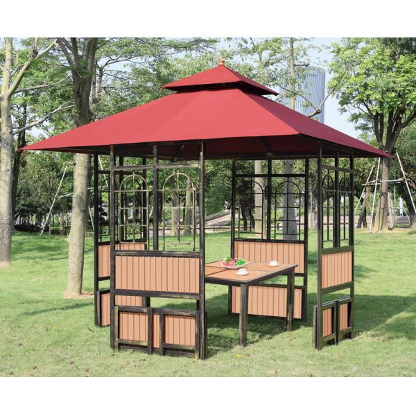 Quality China outdoor gazebo tent metal pavilion garden Pavilion 1107 wholesale