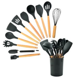 Nonstick Kitchen Cookware Accessories Utensil Set With Long Handle