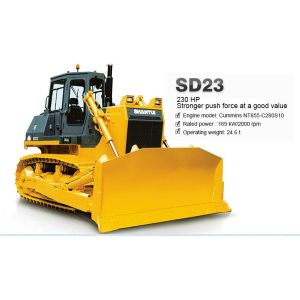 SHAN TUI Power 230HP Heavy Machine Bulldozer Straight - Tilt Blade With Angle