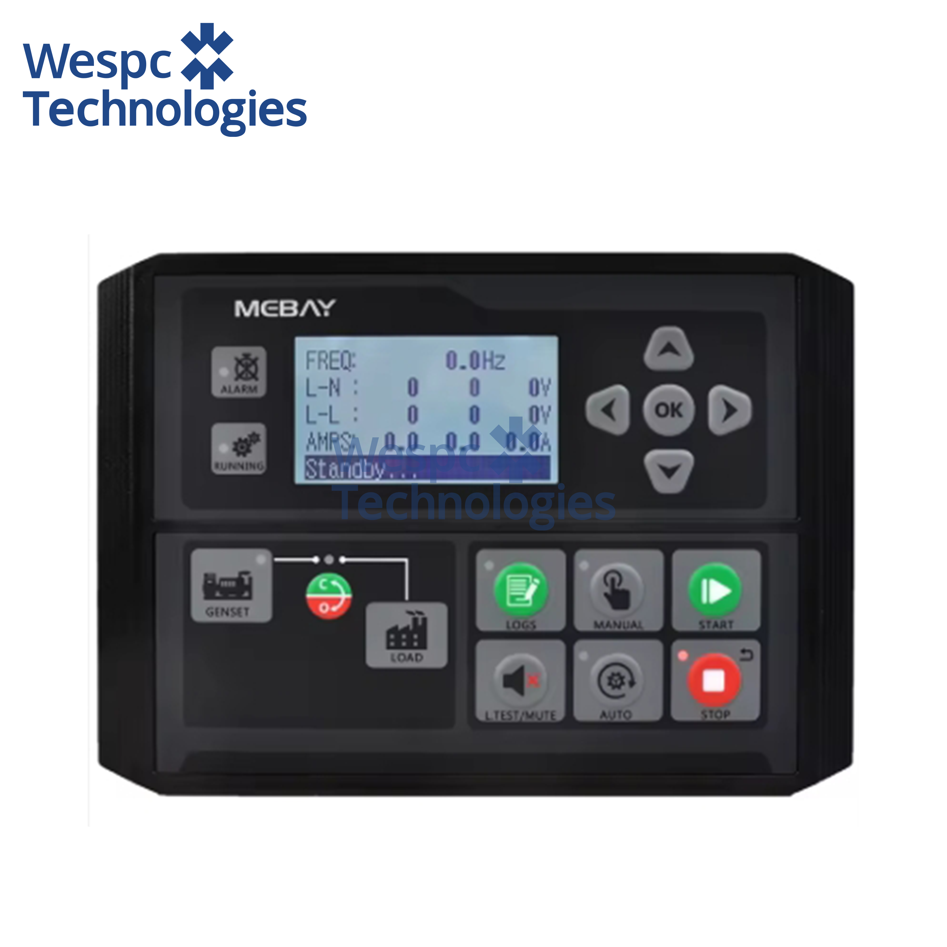 WESPC Original DC40DR MK4 Factory Generator Controller Remote Control Module